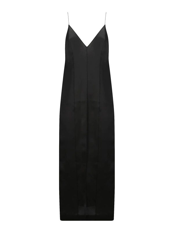 Khaite Robe Au Genou - Noir