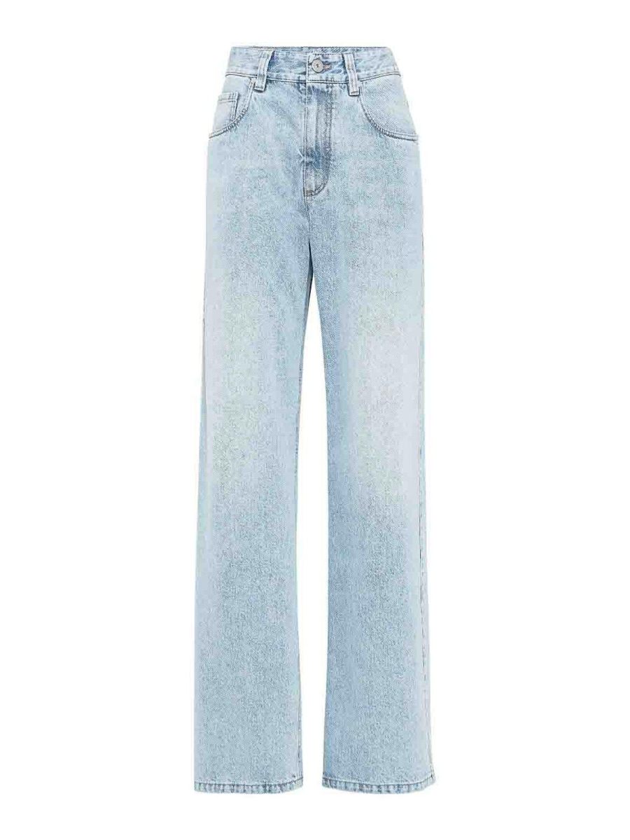 Brunello Cucinelli Jean Bootcut - Bleu