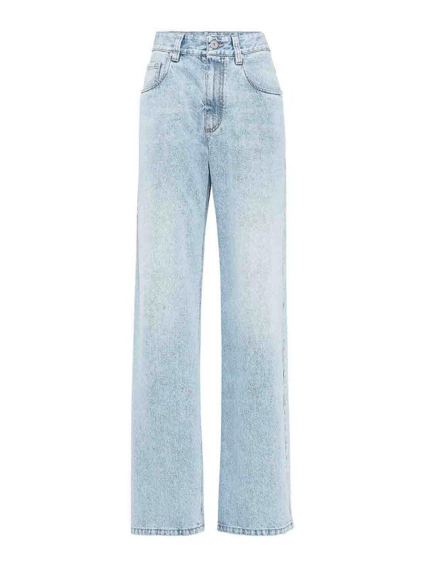 Brunello Cucinelli Jean Bootcut - Bleu