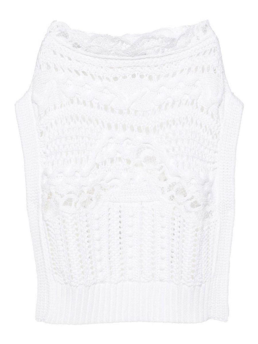 Ermanno Scervino Top - Blanc