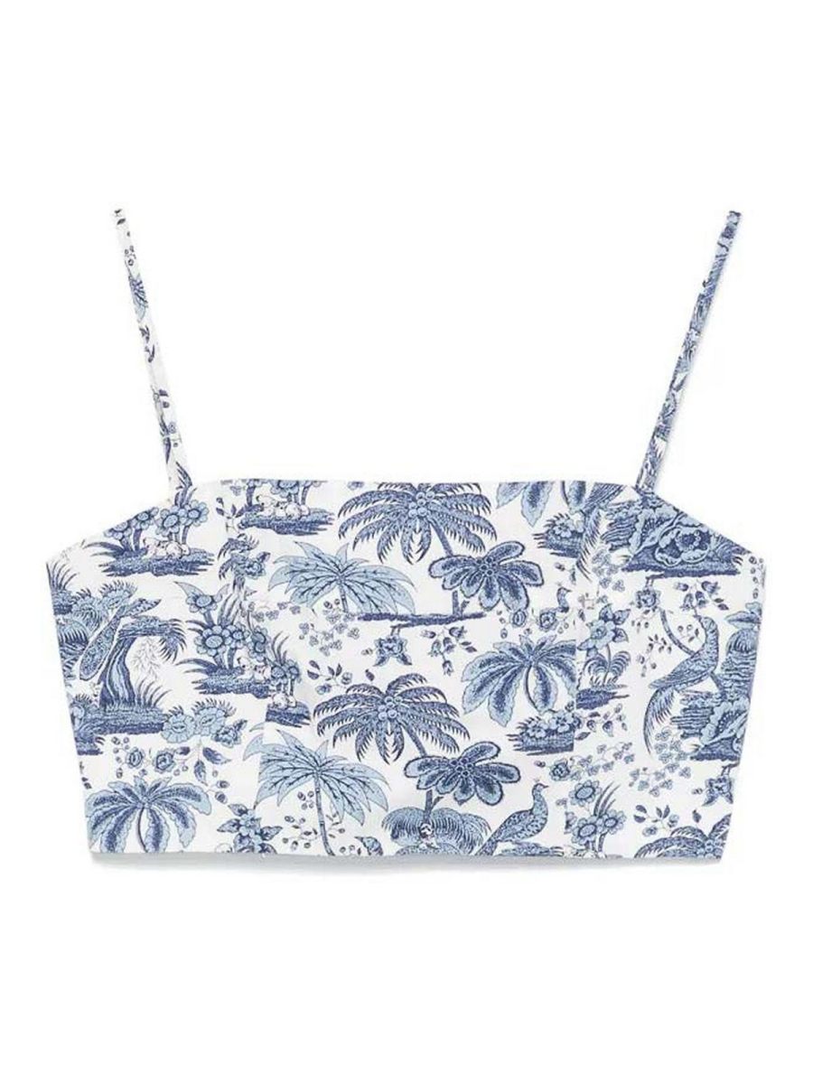 Staud Top - Bleu