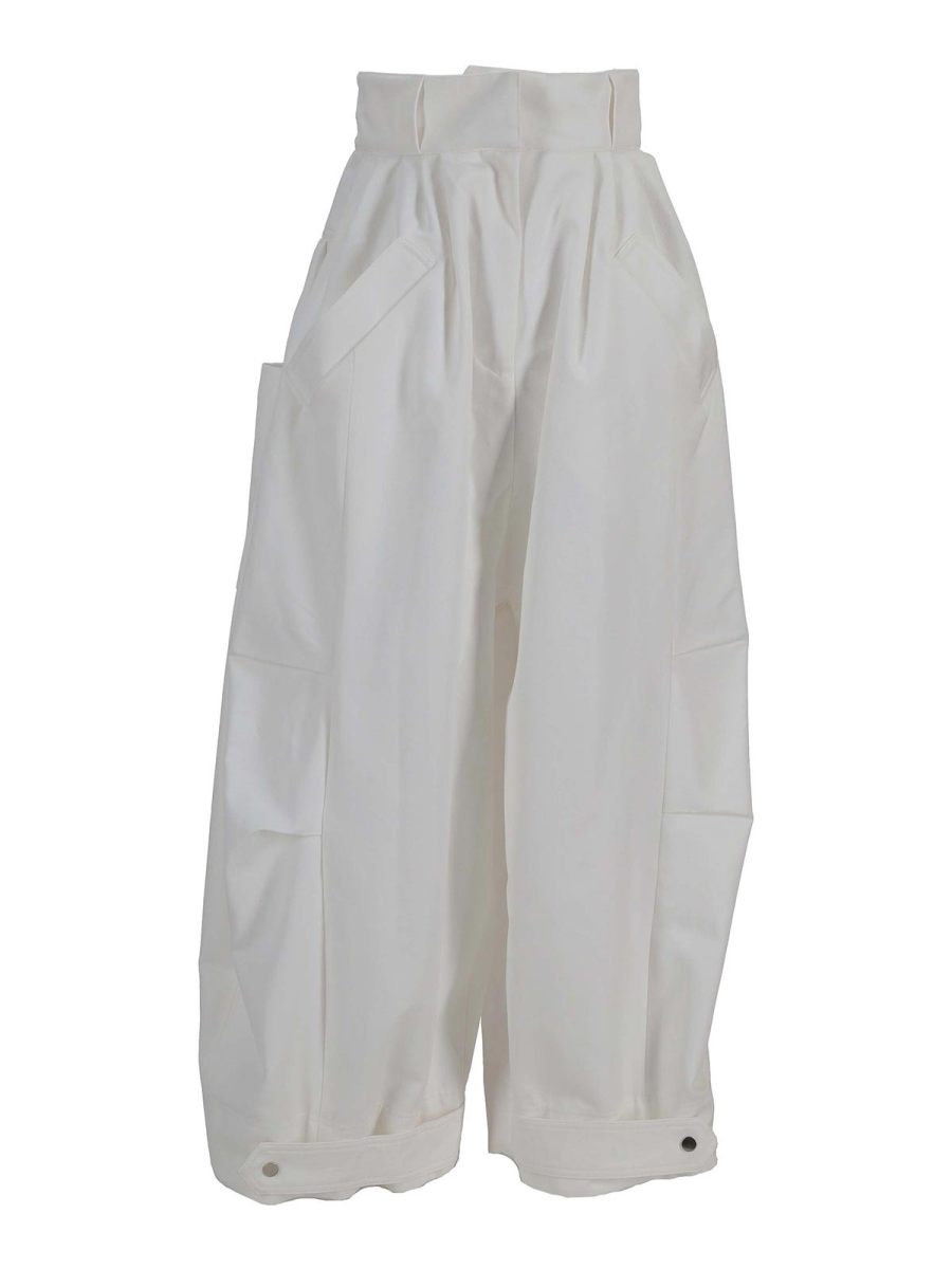 Niccolò Pasqualetti Pantalons Décontractés - Blanc