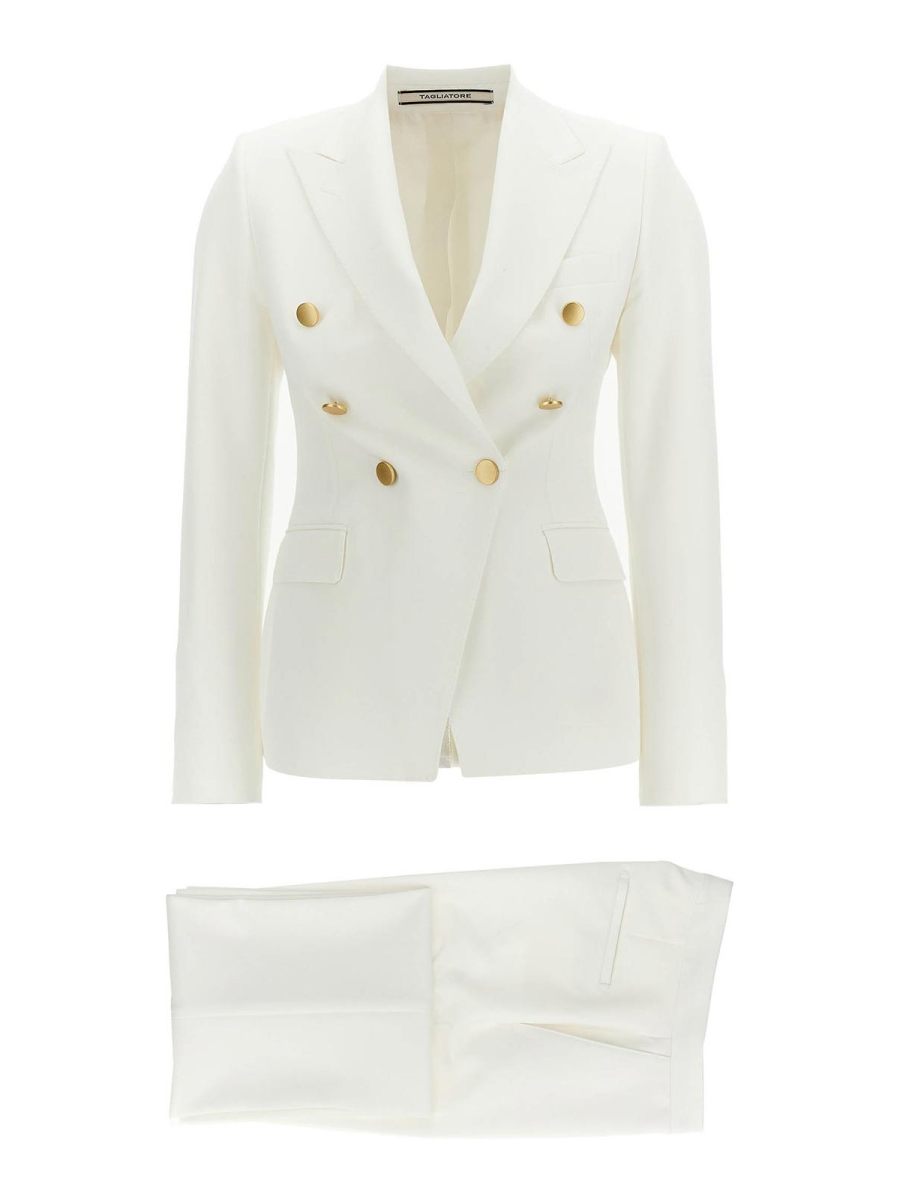 Tagliatore Robe Au Genou - Blanc