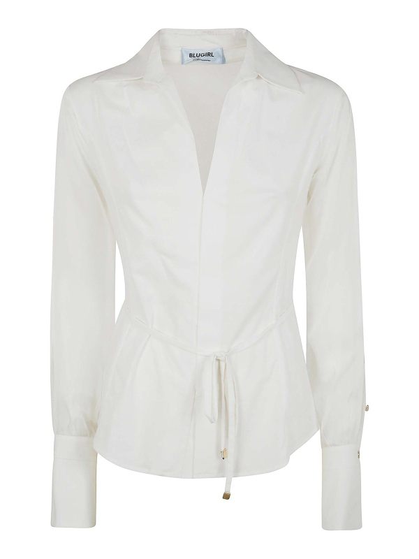Blugirl Chemise - Blanc