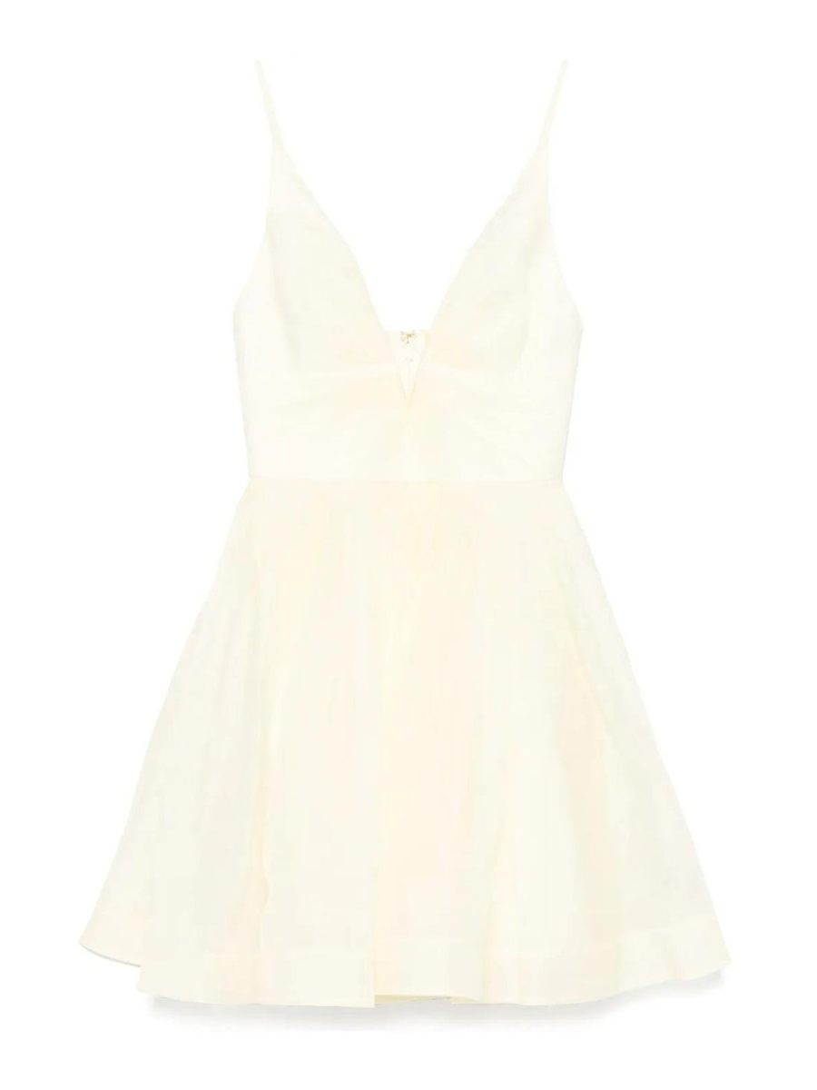 Zimmermann Robe Courte - Jaune