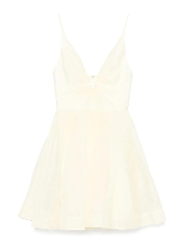 Zimmermann Robe Courte - Jaune