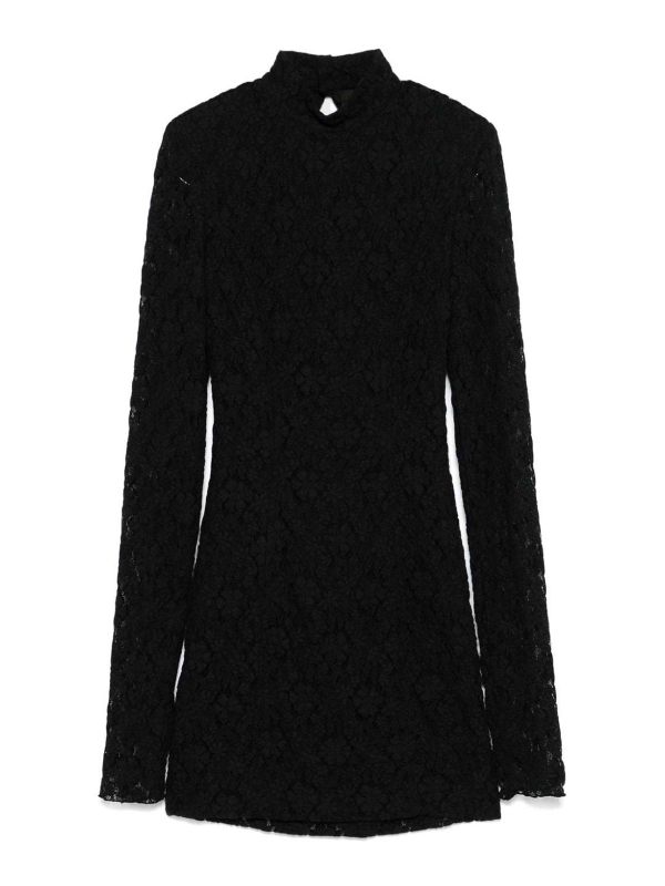 Rotate Birger Christensen Robe Courte - Noir