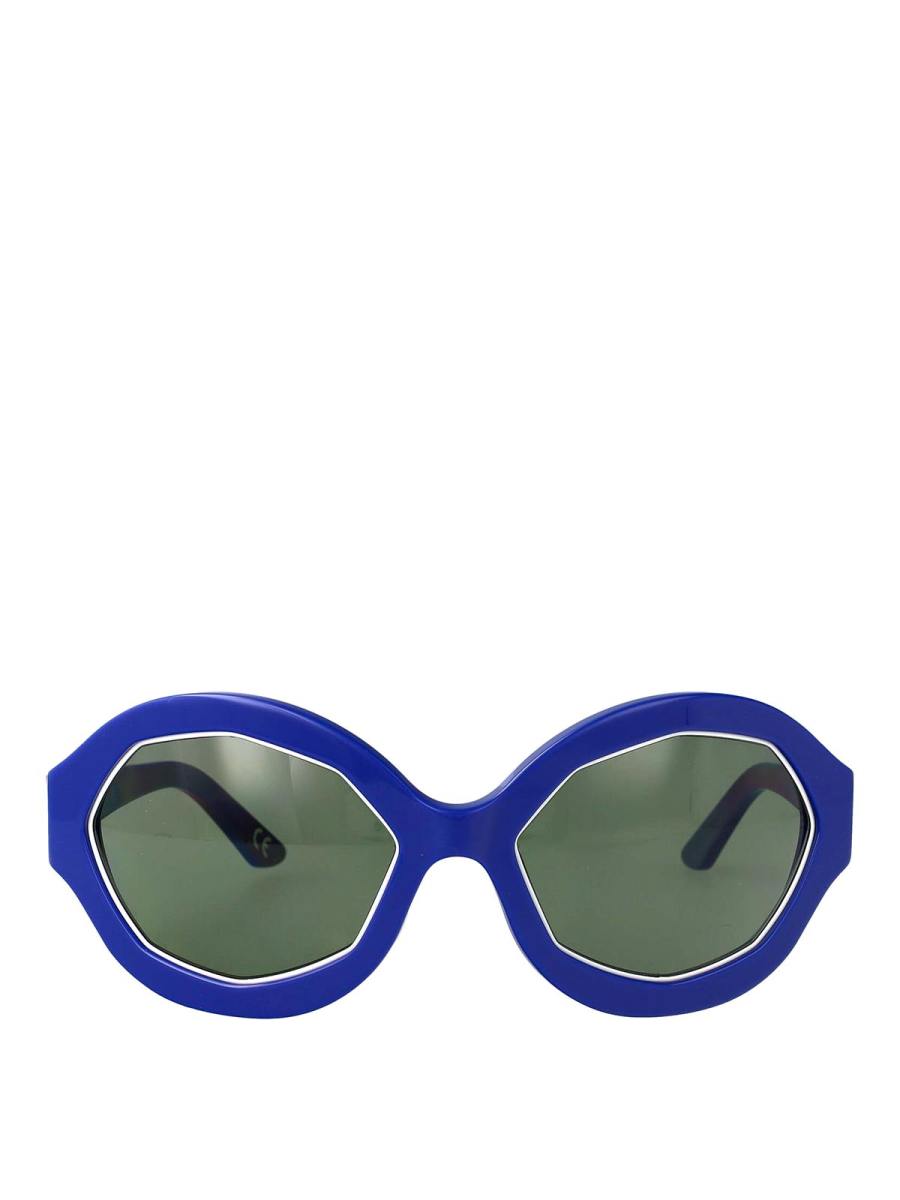 Marni Lunettes De Soleil - Bleu