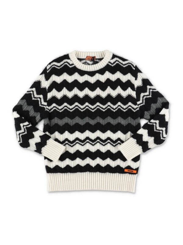 Missoni Pull Col Rond - Noir