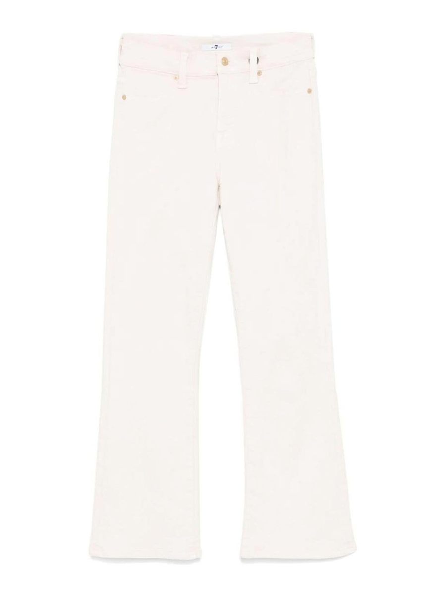 7 For All Mankind Jean Bootcut - Blanc