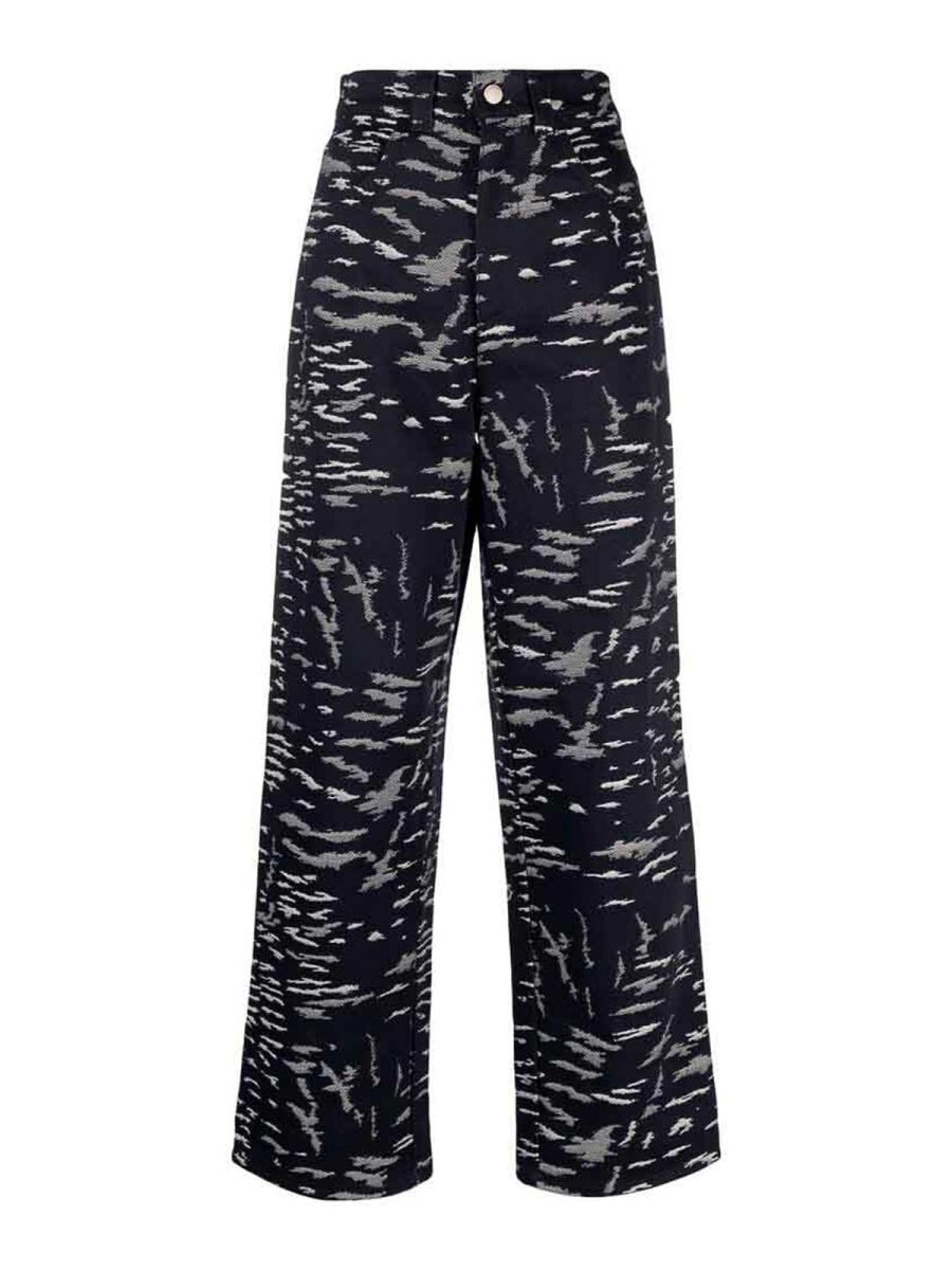 Emporio Armani Jean Évasé - Bleu
