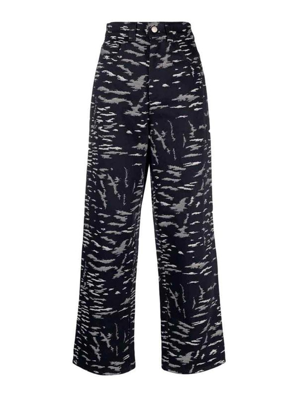 Emporio Armani Jean Évasé - Bleu