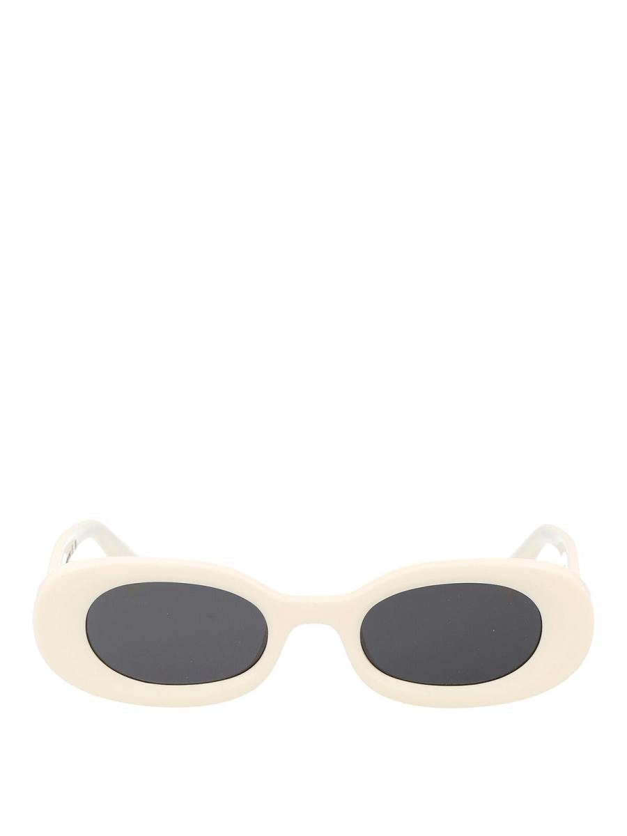 Off-White Lunettes De Soleil - Blanc