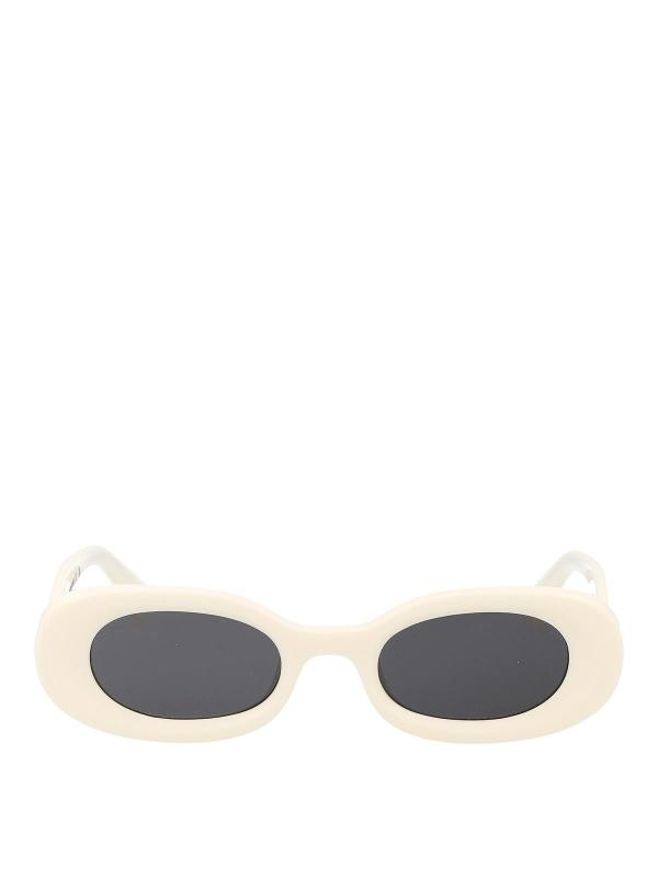 Off-White Lunettes De Soleil - Blanc