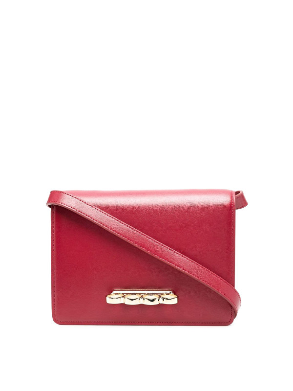 Alexander Mcqueen Sac Porté Épaule - Bordeaux