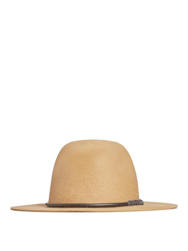 Brunello Cucinelli Chapeau - Marron