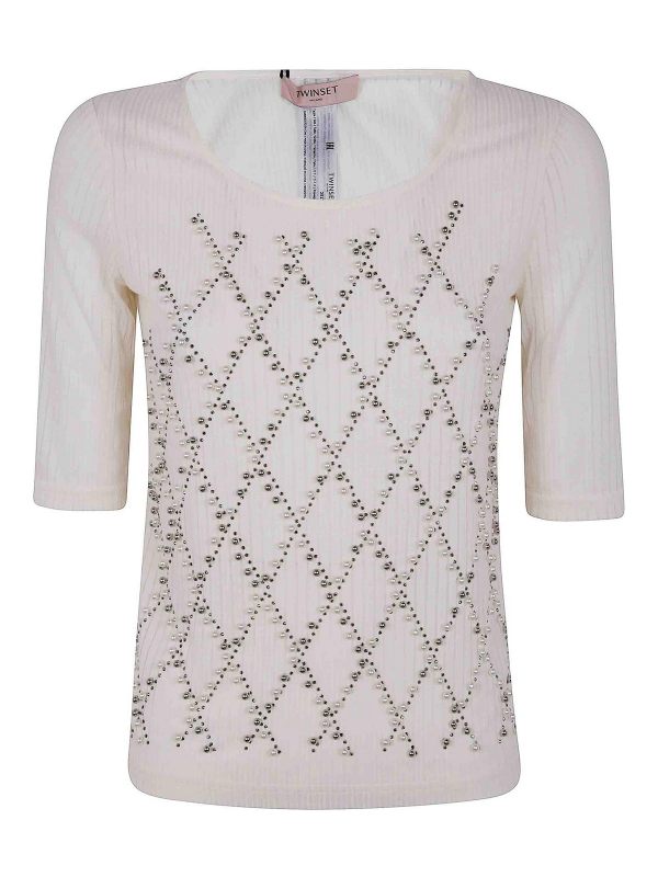 Twinset Blouse - Blanc