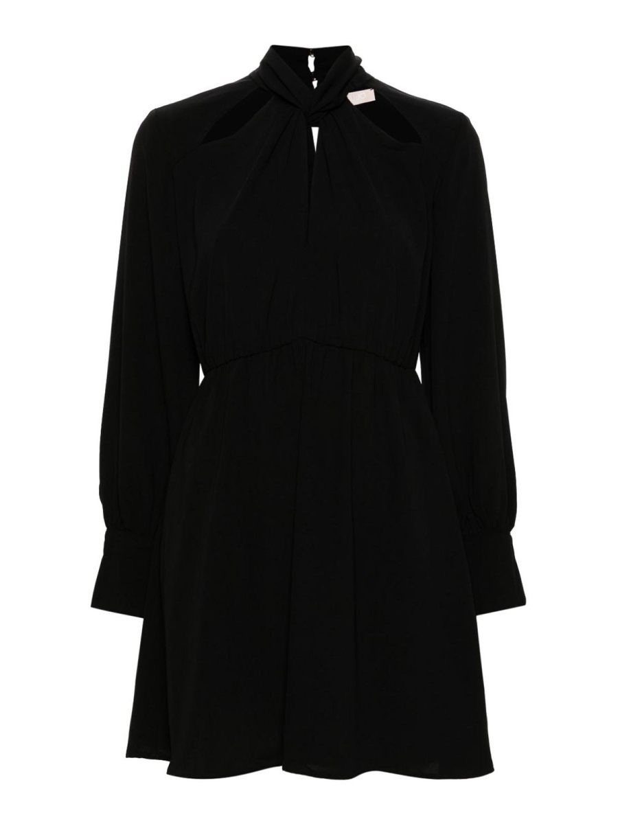 Liu Jo Robe Au Genou - Noir