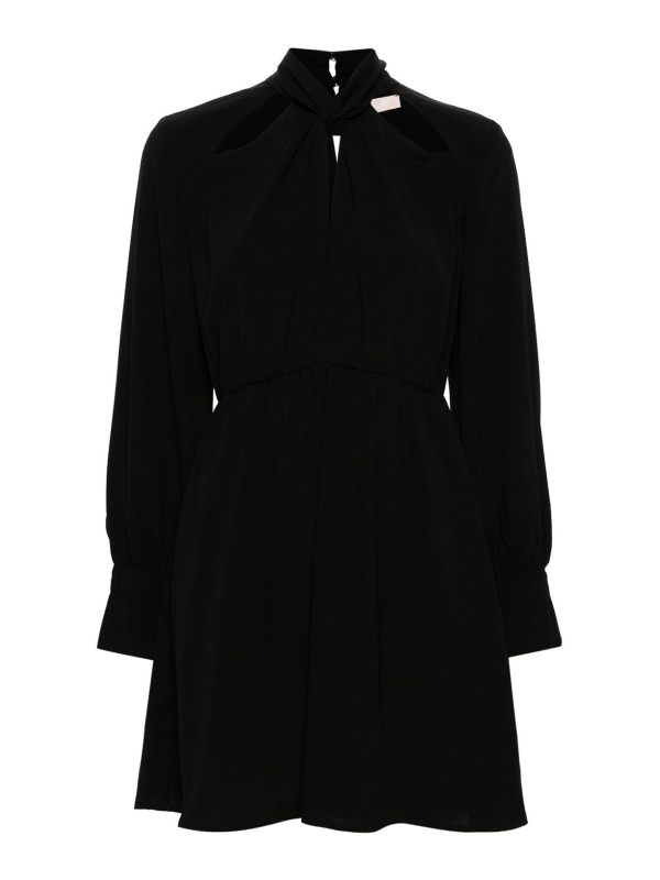 Liu Jo Robe Au Genou - Noir