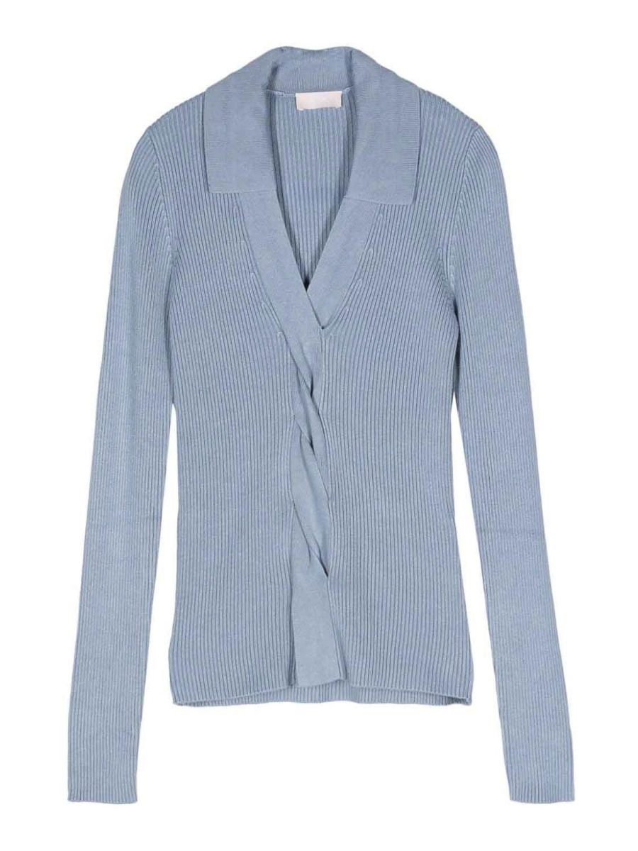 Liu Jo Pull Col Rond - Bleu