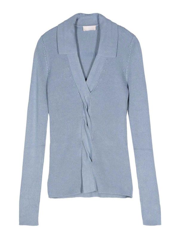 Liu Jo Pull Col Rond - Bleu