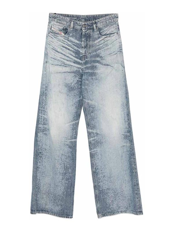 Diesel Jean Évasé - Bleu