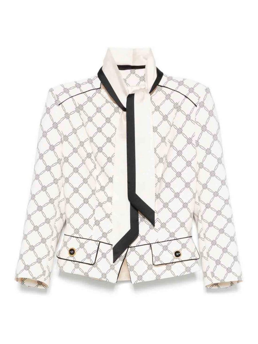 Elisabetta Franchi Blazer - Blanc