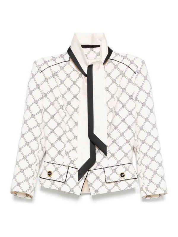 Elisabetta Franchi Blazer - Blanc