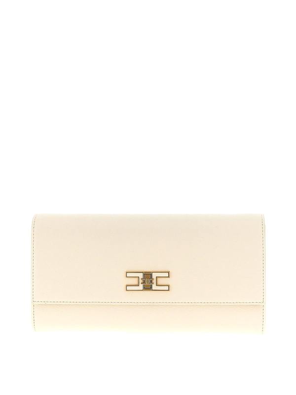 Elisabetta Franchi Sac Bandoulière - Blanc