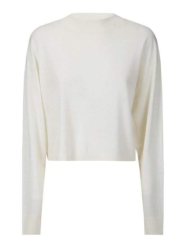Iro Pull Col Bateau - Beige Clair