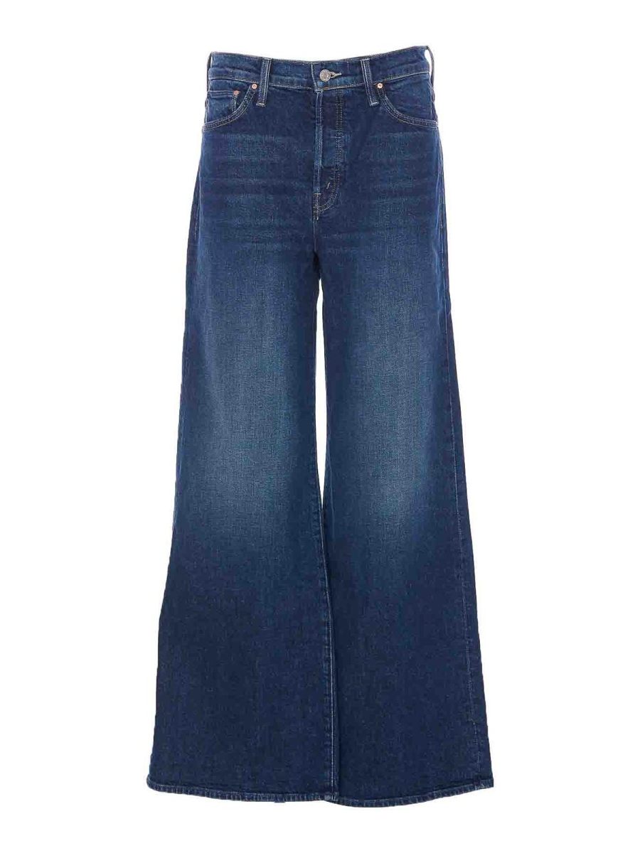 Mother Jean Bootcut - Bleu