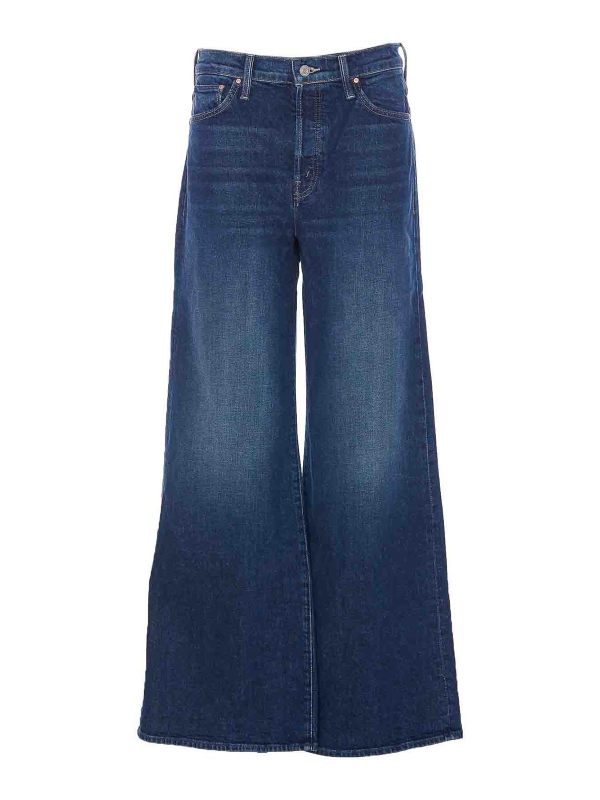 Mother Jean Bootcut - Bleu