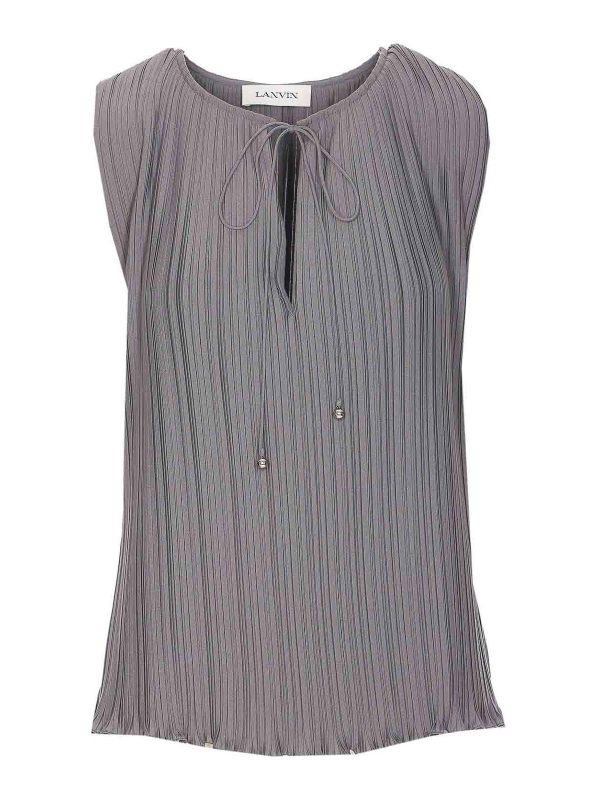 Lanvin Top - Argent