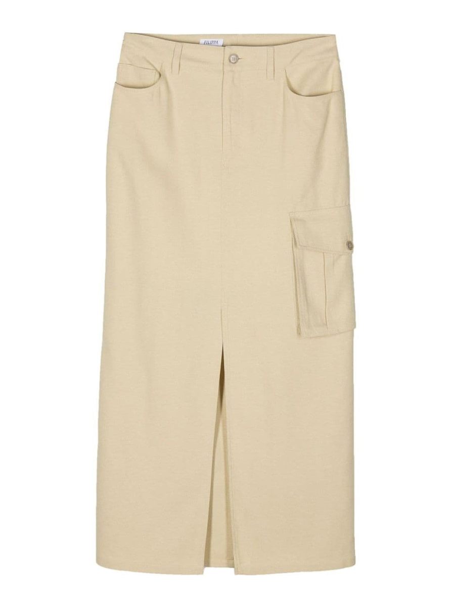 Filippa K Jupe Midi - Beige