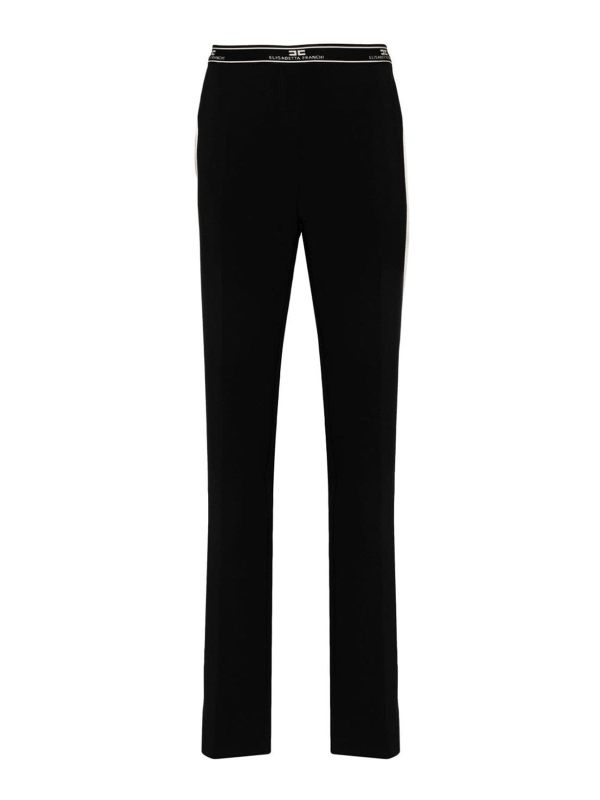 Elisabetta Franchi Jean Droit - Noir