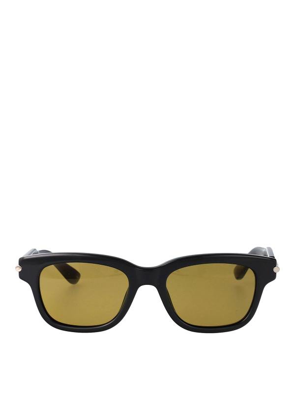 Alexander Mcqueen Lunettes De Soleil - Gris
