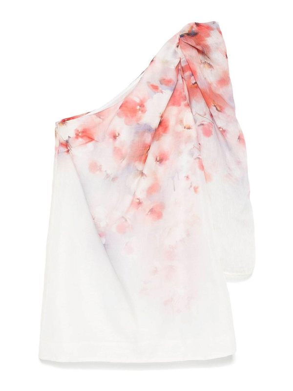 Zimmermann Robe Courte - Blanc