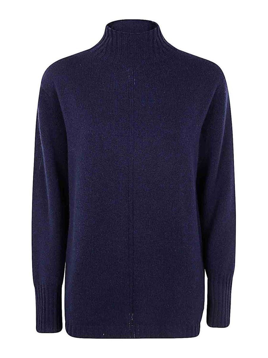 Drumohr Pull Col Rond - Bleu