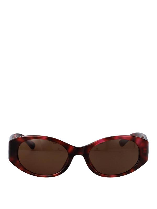 Balenciaga Lunettes De Soleil - Marron