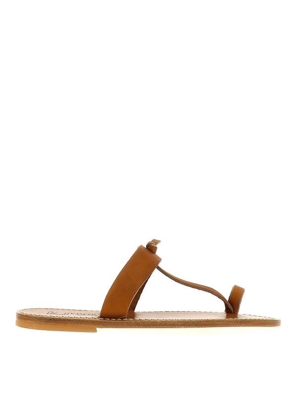K Jacques St Tropez Sandales - Marron