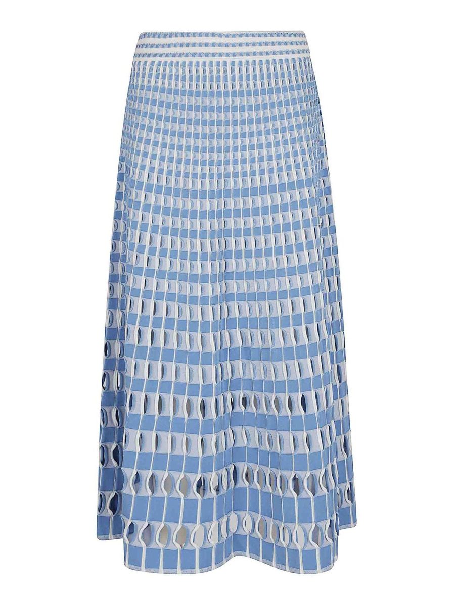 Jonathan Simkhai Jupe Midi - Multicolore