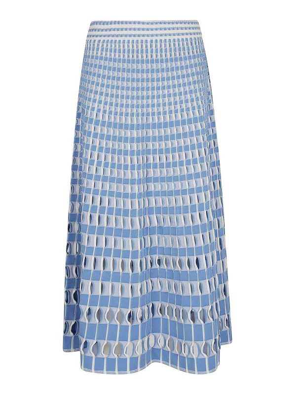 Jonathan Simkhai Jupe Midi - Multicolore