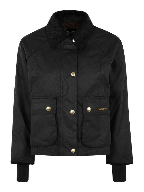Barbour Manteau Court - Noir