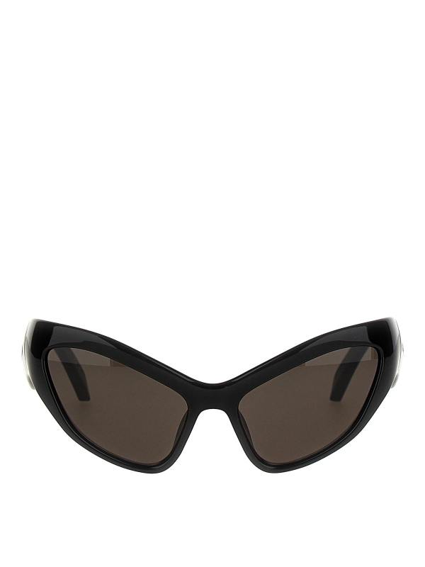 Balenciaga Lunettes De Soleil - Noir