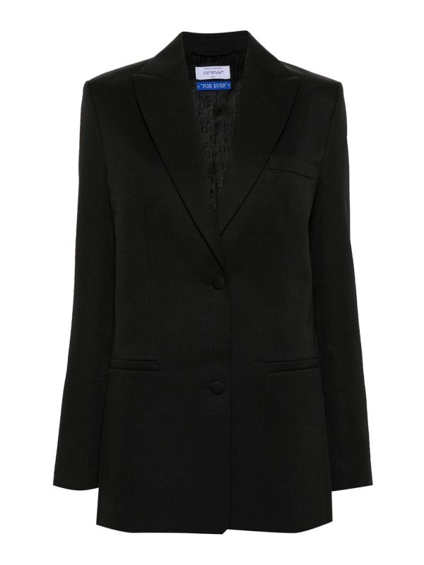 Off-White Veste Casual - Noir