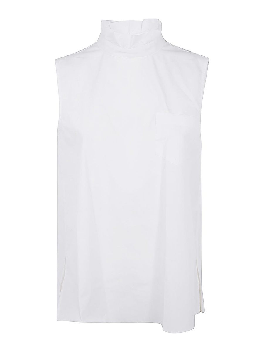 Sacai Gilet - Blanc