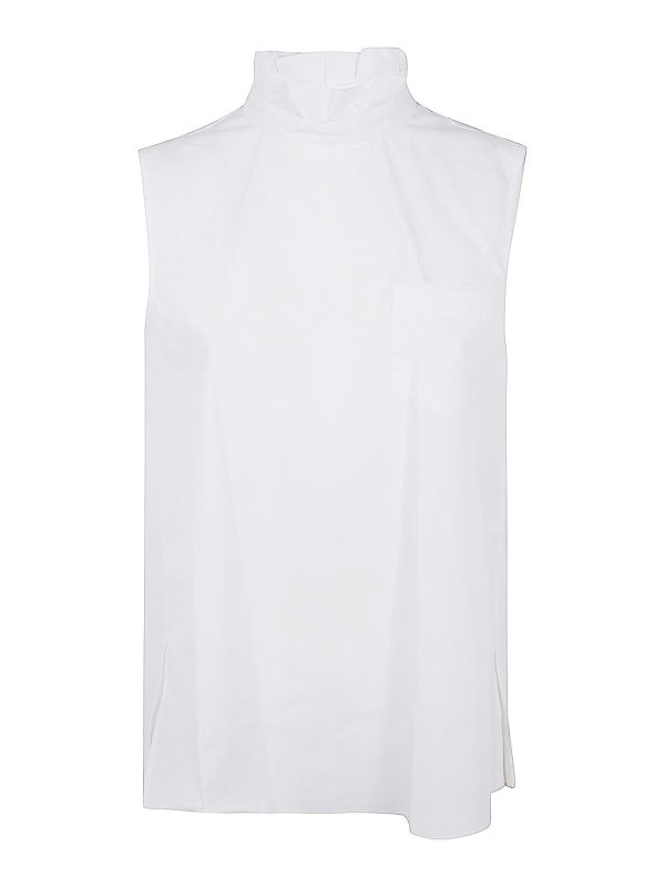Sacai Gilet - Blanc