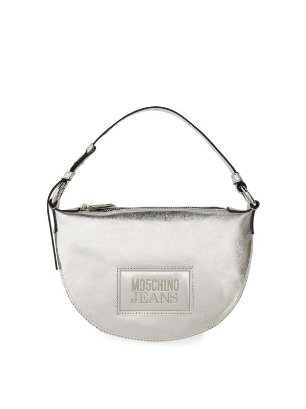 Moschino Sac Cabas - Argent