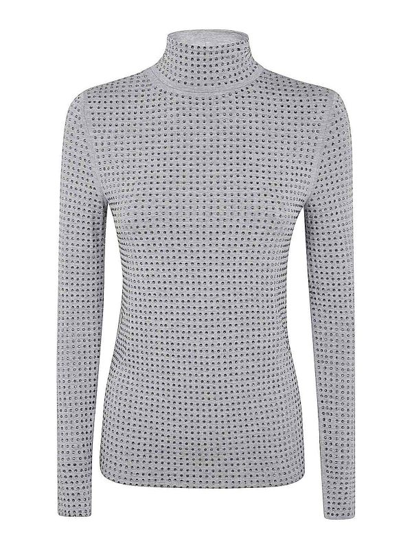 Pinko Pull Col Rond - Gris