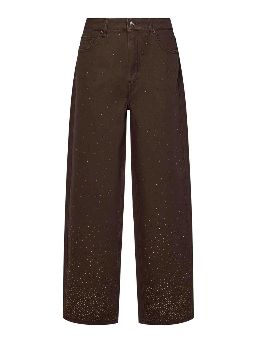 Rotate Birger Christensen Jean Bootcut - Marron